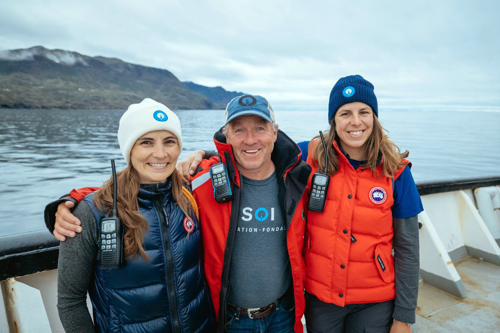 Cecile, Geoff, Tracy